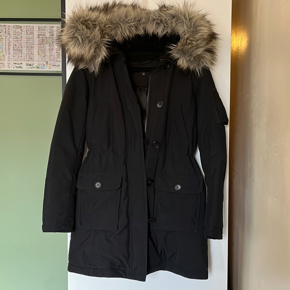 Uniqlo - Black Down Parka